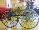 1854 hand drawn hose cart 1
