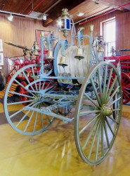 1854 hand drawn hose cart 2
