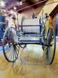1854 hand drawn hose cart 5