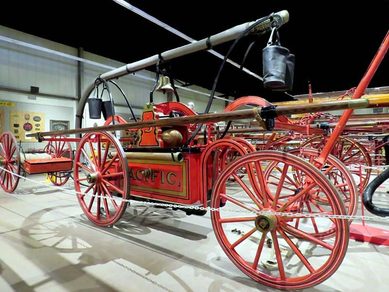 1866 hunneman hand drawn pumper  2