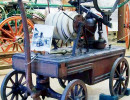 c.1880 gleason   bailey hand drawn pumper