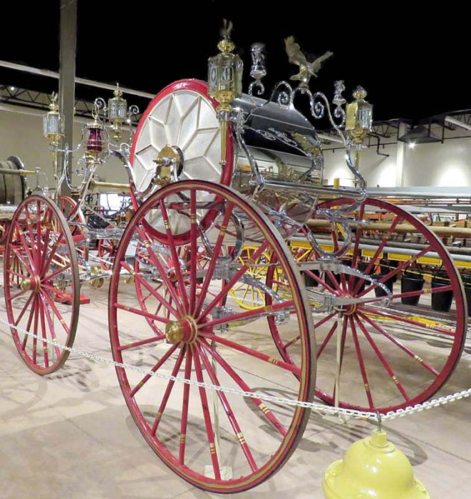 1889 gleason   bailey hand drawn parade carriage 6