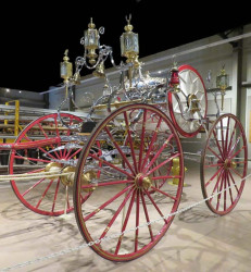 1889 gleason   bailey hand drawn parade carriage