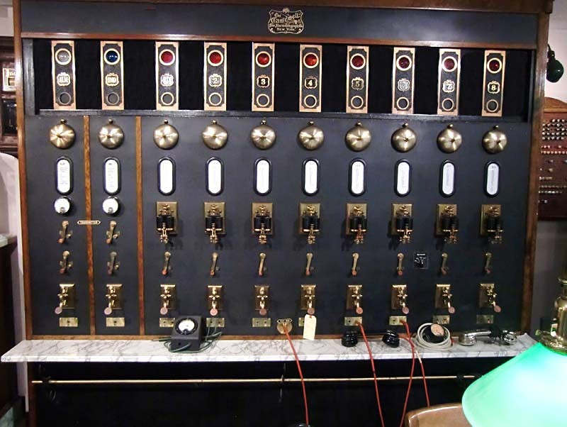 c.1890 baltimore s central fire station alarm controller  the gamewell 