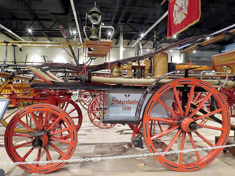 1901 knaust horse drawn manual fire engine 1