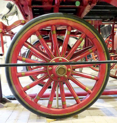 1901 pirsch hose wagon wheel