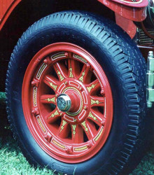 1922 american lafrance wheel