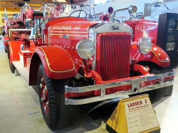 1935 mack 75 ft. aerial ladder 1