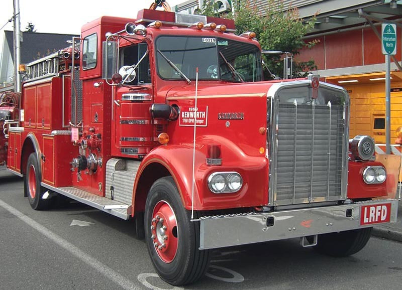 1969 kenworth 1750 gpm pumper