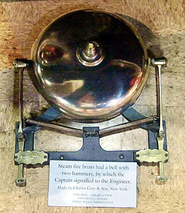 charles cory   son boat bell