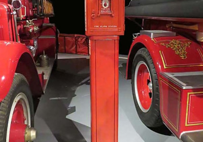 Gamewell Alarm on Pedestal