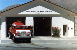 new zealand fire station wanaka