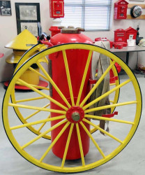 ca. 1900 40 gallon chemical cart 1