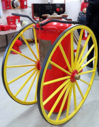 ca. 1900 40 gallon chemical cart 2