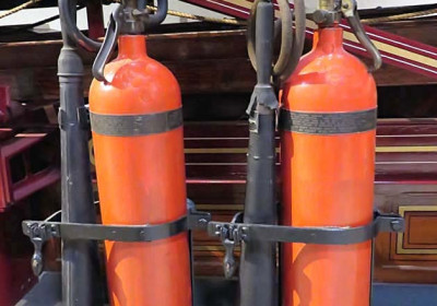 1928 Seagrave Extinguishers