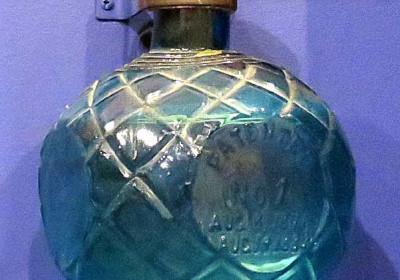 Cut Glass Grenade