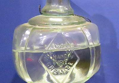 Cut Glass Grenade
