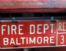 fire department license plate